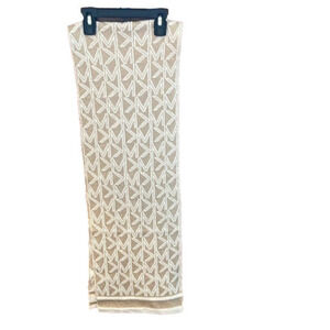 Michael Kors Gold and Cream Sparkle Scarf